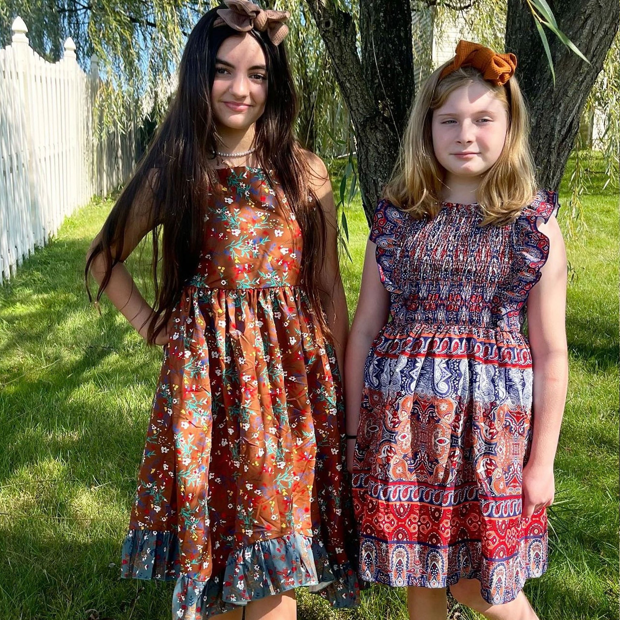 Mi Amore Gigi Paisley Print Bohemian Dress