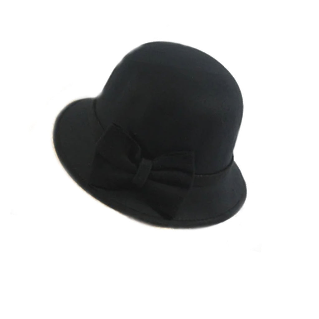 Mi Amore Gigi Black Bow Hat