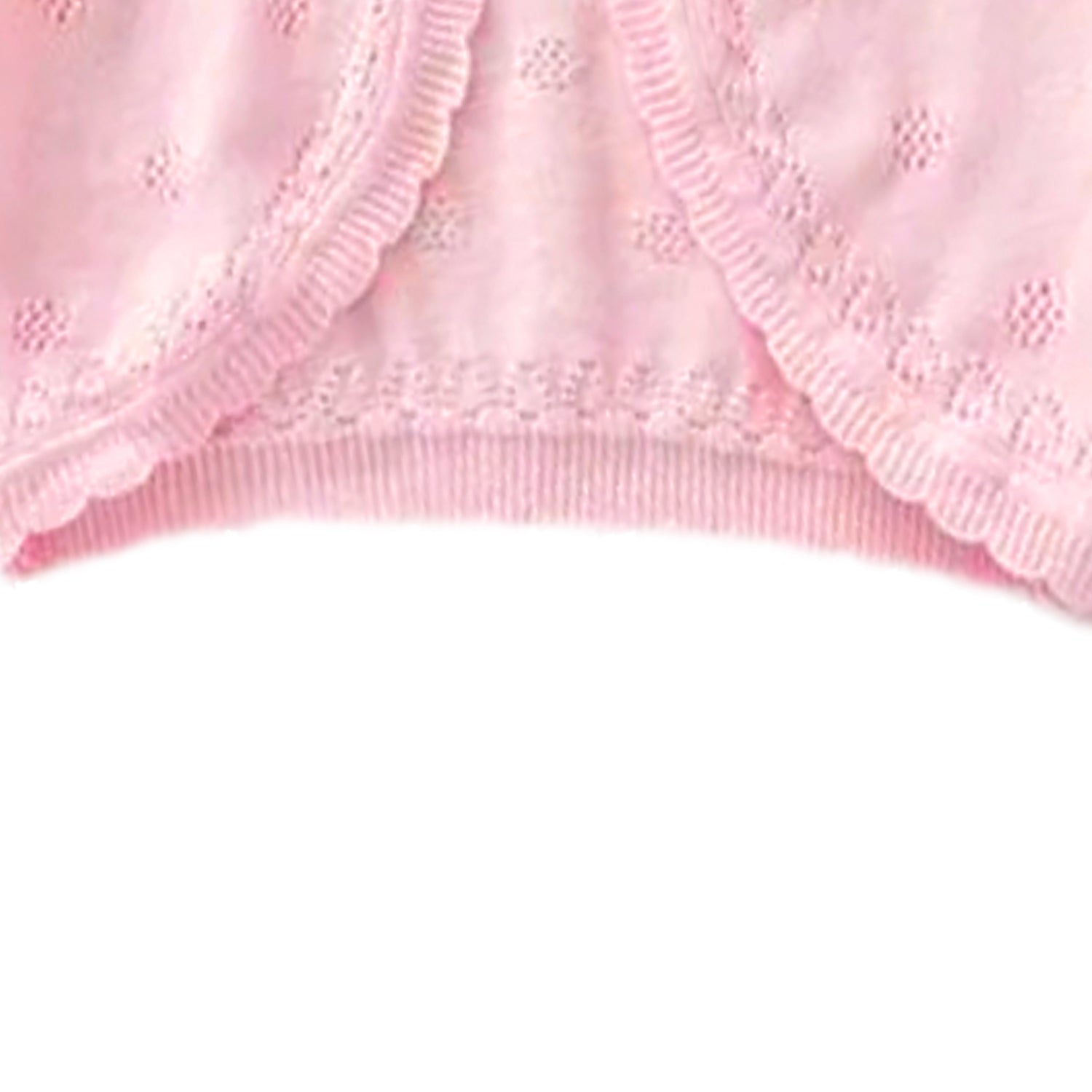 Mi Amore Gigi Pink Button Down Sweater
