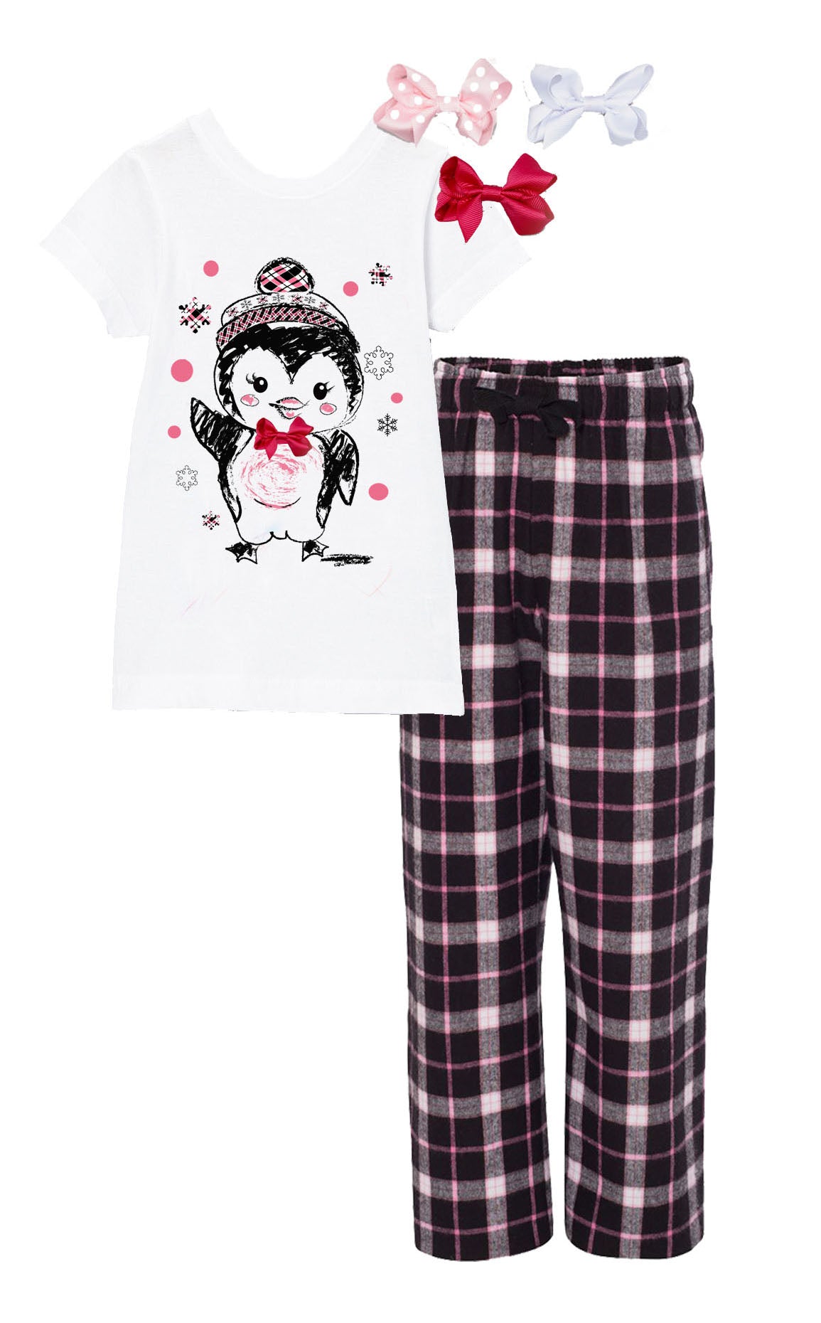 Mi Amore Gigi Interchangeable Penguin Pajama Set
